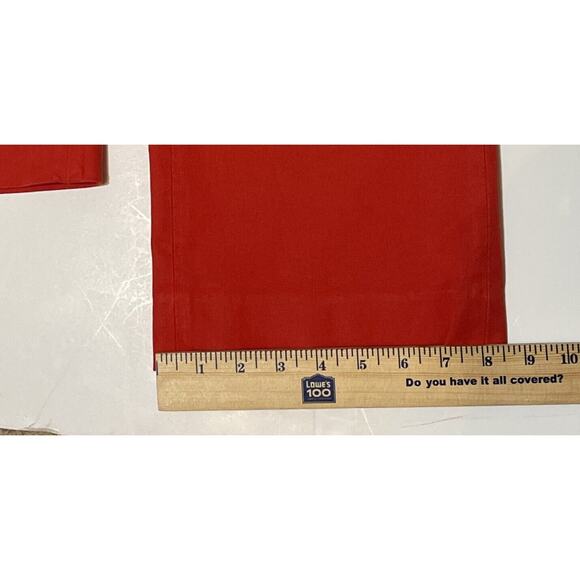 J CREW Women’s Size 4 Stretch Cotton Elastane Crop Capri Pants Orange Red Color - Picture 5 of 7